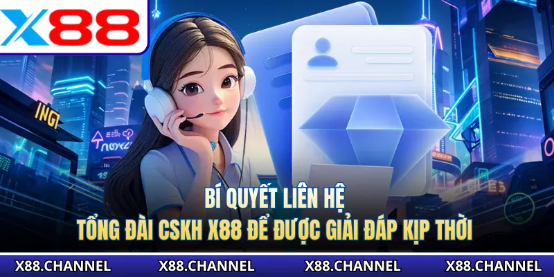 Bí quyết liên hệ tổng đài CSKH X88 để được giải đáp kịp thời