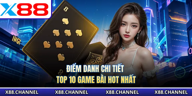 Điểm danh chi tiết top 10 game bài hot nhất