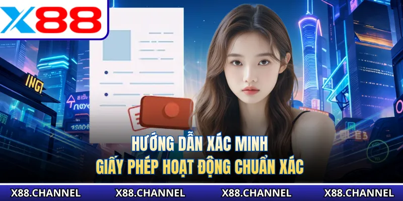 Hướng dẫn xác minh giấy phép hoạt động chuẩn xác