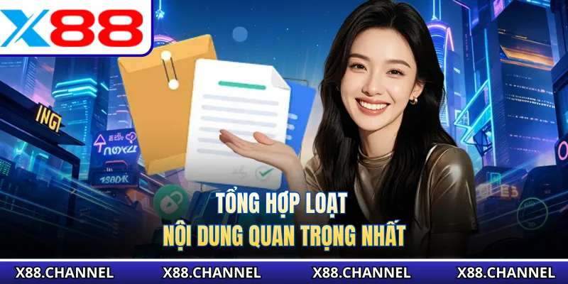 Tổng hợp loạt nội dung quan trọng nhất